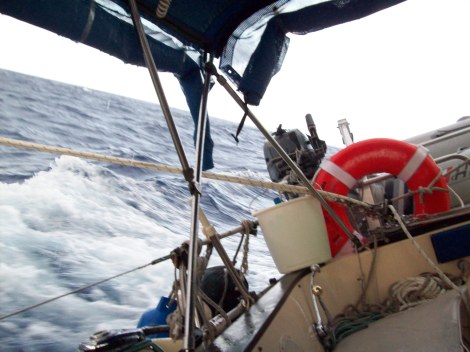 Fast sailing in the trade winds