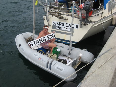 Changing the yacht's name to register as an Australian yacht