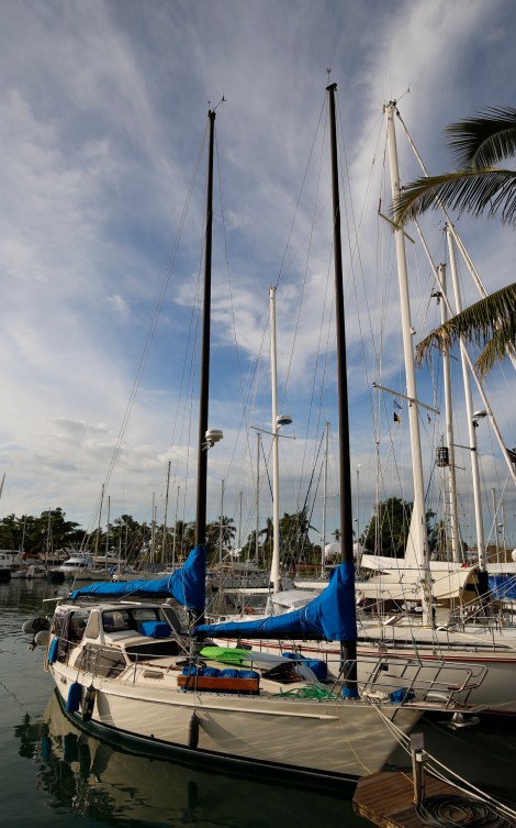 Stars End 2 moored at Vuda Marina June 2016