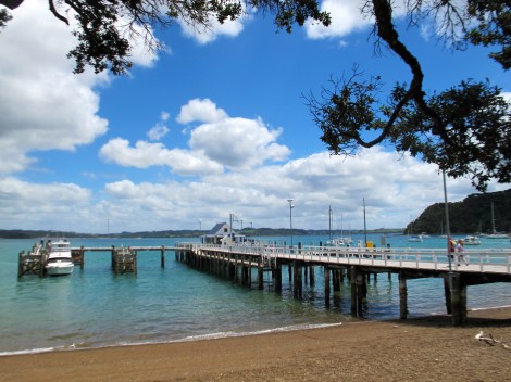 The jetty at Russell