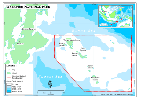 Wakatobi-map