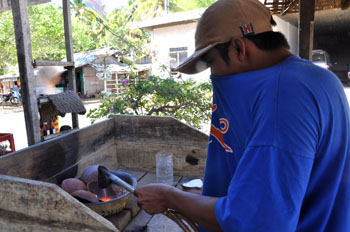 Mining- burning the gold