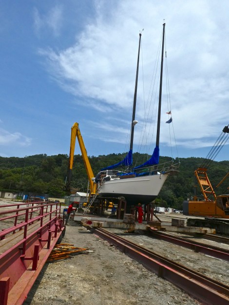 11- preparing to drag to titan